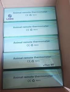 LANNX vThmM8動物用電子温度計ペットプロフェッショナル防水高速直腸温度計牛用デジタル温度計 - Product Image 5