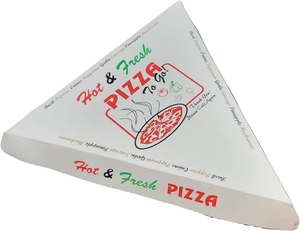 Custom Flexographic Printing Corrugated Board Pizza <b>Box</b> Biodegradable Eco Friendly Folding Paper Food Packaging Wholesale - Product Image 1