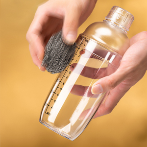 แก้วเชคเกอร์สำหรับขายส่ง เกรดอาหาร หนา ทนทาน โปร่งใส มีสเกลสองชั้น สำหรับร้านชานม ชุดอุปกรณ์เครื่องดื่มแบบเขย่าด้วยมือ - Product Image 3