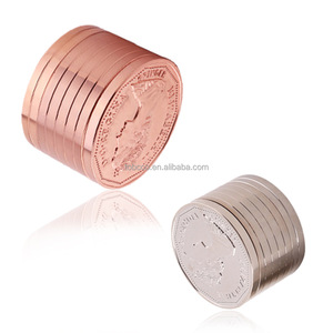 Cilindro Manual Portátil de Aleación de Zinc Personalizado para Moler Tabaco, Accesorio Moderno para Tiendas de Tabaco al por Mayor - Product Image 3