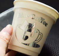 Autocollants de transfert métalliques, décalcomanies UV, imprimés en offset, imperméables, durables, personnalisables pour tasses et mugs