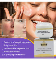 Crème Visage Réparatrice Anti-Rougeurs Hydratante Soulage Brûlures Coups de Soleil Traitement Hyperpigmentation Sous Marque