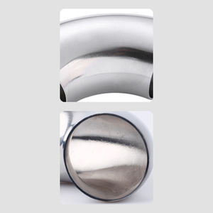 ข้อต่อท่อสแตนเลส 304 เกรดสุขภัณฑ์ ขนาด 1-2 นิ้ว ข้อศอกเชื่อม 90 องศา - Product Image 3