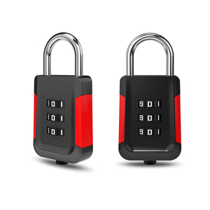 Serrure de casier combinée, petit cadenas à combinaison, serrure à combinaison à 3 chiffres pour bagages de voyage, valise, fermeture éclair, casier de gym, école, 03HP - Product Image 5