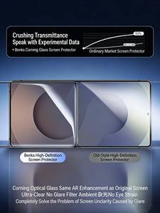 Protection d'écran en verre trempé anti-reflet Benks AR pour Samsung Galaxy S25 Ultra - Product Image 4