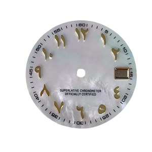 28.5Mm Tự Động Phong Trào Vương Miện 3.0 3.8 Đồng Hồ Mặt Thép Không Gỉ Kim Loại Đồng Hồ Quay Số Với Chữ Số Ả Rập Nh35 Nh36 - Product Image 3