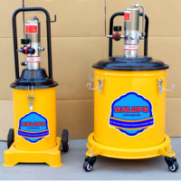 Pompes à graisse de niveau pneumatique haute pression portables 12L lubrificateur à graisse pneumatique pompe à huile lubrifiante