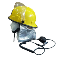 Système de communication anti-explosion, casque de communication par conduction osseuse pour pompiers avec 360 ℃   Connecteur rotatif PTT pour casque et talkie-walkie