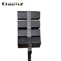 Sistema de Sonido Profesional PA con Subwoofer Activo y Altavoces Line Array para Home Theatre