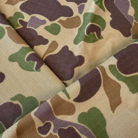 US Duck Hunter Camo TC65/35 tissé mode Polyester coton tissu 220 Gsm pour Camouflage tissu pour Jungle chasse vêtements