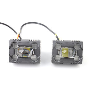 <span class=keywords><strong>4x4</strong></span> hors route lumière LED voiture lumières Mini Led Spot conduite lumière 30W moto LED Mini projecteur lentille avec trois lentilles pour camion - Product Image 2