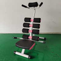 Machine abdominale d'intérieur paresseuse multifonctionnelle Banc pour abdominaux Banc pour abdominaux Planche pour s'asseoir Banc pour abdominaux réglable