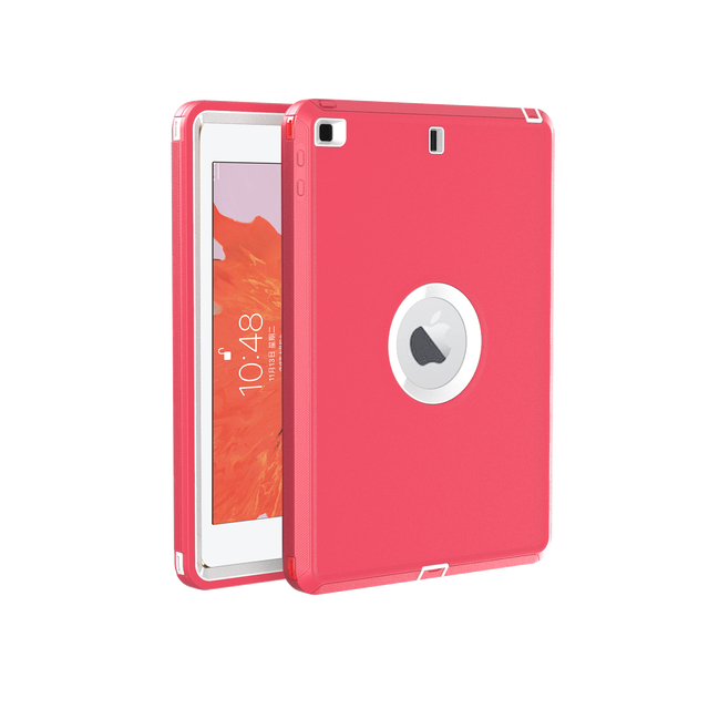 For Apple iPad A16 10th Gen 10.2inch 9.7" Case 3 Layers Armor Defender Protective Case PC+TPU Heavy Duty Shockproof Tablet Cover
