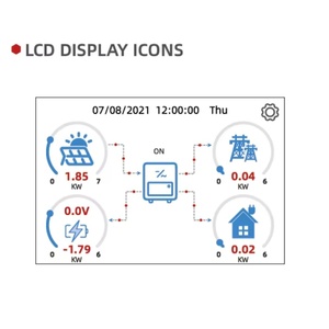 Sistema Solar Híbrido Trifásico de 10KW con Frecuencia de Salida de 50/60Hz e IP65 - Product Image 4