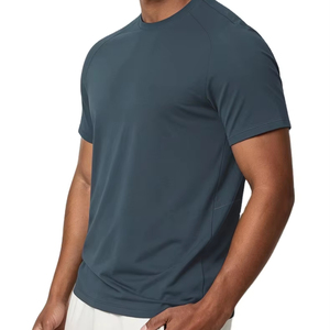 <span class=keywords><strong>Camiseta</strong></span> de <span class=keywords><strong>Hombre</strong></span> de <span class=keywords><strong>Lana</strong></span> <span class=keywords><strong>Merino</strong></span> Natural y Lyocell, 4 Colores, Transpirable, de Secado Rápido, Refrescante, Ligera, Resistente para Verano y Actividades al Aire Libre, Tallas M-XXL - Product Image 1