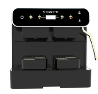 Vente flash : Machine à café expresso à capsules programmable électrique 2 en 1 avec double chauffe-eau pour la maison et l'hôtel