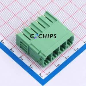 1720592 Plug-in Terminal Block Through hole Component (THT),P=7.62mm Connector 7.62mm Green Straight Pin 4P - Product Image 1