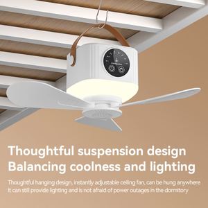 Ultra-Long Battery Life 7200Mah Portable Wireless Ceiling With Timer Remote Control Usb Rechargeable Hanging Fan - Product Image 2