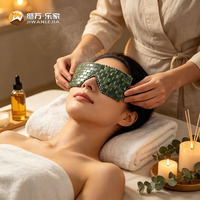 Masque de massage oculaire lissant Jiwan Lejia Green Xiuyu Jade Eyeview Care pour les parents et les épouses