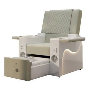 Sillón reclinable multifuncional eléctrico para spa de uñas, baño de pies, pestañas y embellecimiento de pies, producto exclusivo para salón de belleza. - Product Image 5