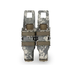 Hành động Công Đoàn bán buôn ABS đôi ngăn xếp nhanh ngụy trang đạn Tạp Chí Pouch hộp chủ cho Molle hệ thống G 17 - Product Image 1