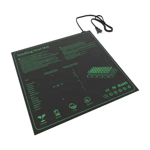 Professional Manufacturer Eco-friendly Seedling Heating Mat Plant Germination Rectangle Seedling Heating Pad