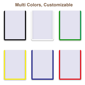 JIN OU Rainbow Edge Toploader 3"x4" Porte-cartes de collection de taille standard, lot de 25 pièces pour collectionneurs - Product Image 4
