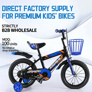 SOLO Venta al por Mayor B2B <span class=keywords><strong>Bicicleta</strong></span> Infantil de 12-14-16-18 Pulgadas para Niños de 2 a 12 Años - Product Image 1