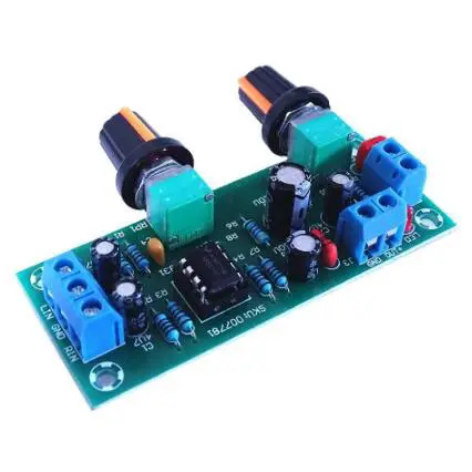2.1 Channel FE-SUB02 DC 10-24v 22hz-300hz High-precision Single Supply Low Pass Filter Board Subwoofer Preamp Board