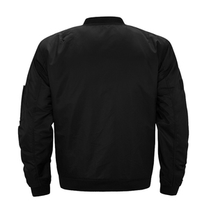 Blouson Bomber OEM Style Décontracté Écologique Coupe-Vent Chaud Col Montant Hiver Traitement Teint Respirant Fermeture Éclair Service OEM - Product Image 6