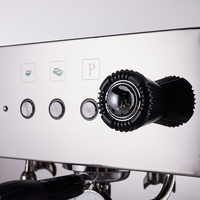 Máquina de Espresso Eléctrica Semiautomática de Acero Inoxidable Ladetina E2, Cafetera OEM ODM para Uso Comercial, 9 Bares