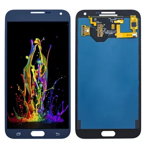 หน้าจอสัมผัส Lcd สำหรับ Samsung Galaxy E7 E700 E7000 E7009หน้าจอสัมผัส Lcd Digitizer Assembly พร้อมรูคู่