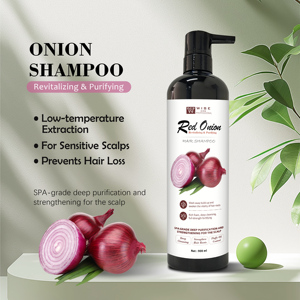 Champú <span class=keywords><strong>de</strong></span> Cebolla Roja para Uso Doméstico, Fortalece y Revitaliza la Raíz del Cabello, Anti-Rotura, con Ingredientes Naturales, <span class=keywords><strong>Precio</strong></span> al por Mayor - Product Image 5