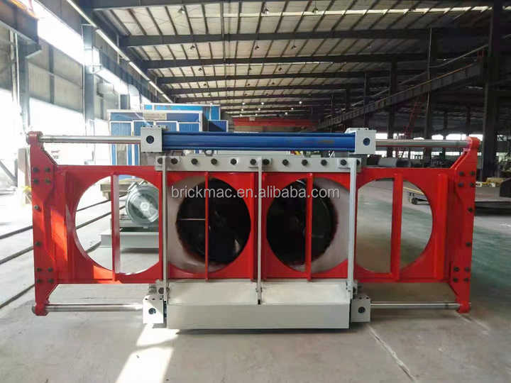 Interlocking Bricks Blocks Raw Material  Processing Machine Clay Vacuum Extruder Mixing Raw Materials Kenya Briques Machines