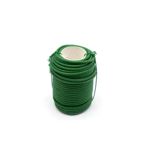 Green Garden Soft Twist Ties Plastic Cable Ties Plastic Tie for Garden Plant Soft PVC TPR
