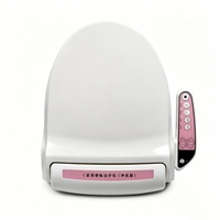 Couvre-siège de toilette bidet électrique 660W avec massage à bulles pour l'hygiène féminine, idéal pour l'hôtellerie