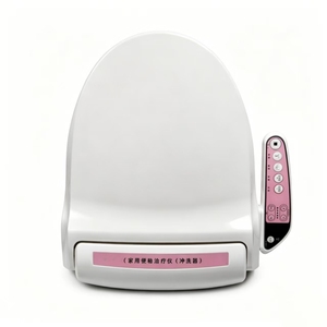 Couvre-siège de toilette bidet électrique 660W avec massage à bulles pour l'hygiène féminine, idéal pour l'hôtellerie - Product Image 1