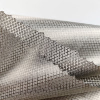 Nouveau tissu conducteur en cuivre nickelé, teint, imperméable, ripstop, type Faraday, pour vêtements, rideaux et auvents