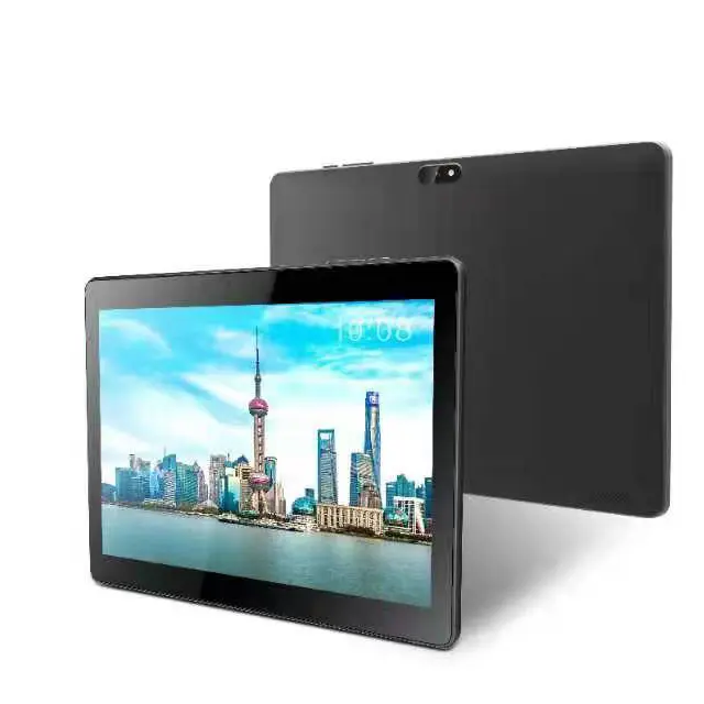 Fabrika ucuz fiyat Android tabletler 10.1 inç IPS dört çekirdekli Android 10 Wifi BT Android Tablet Pc