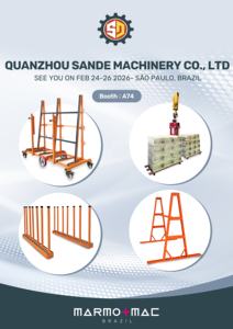 ชั้นวางแผ่นหินเหล็ก SANDE ขายดีจากโรงงาน ป้องกันการกัดกร่อน ชั้นวางแผ่นควอตซ์สำหรับคลังสินค้า - Product Image 2