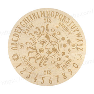 Tailai 6 - 8 pouces <span class=keywords><strong>Pendule</strong></span> en bois personnalisé & Spirit Board: Votre outil de divination pour <span class=keywords><strong>des</strong></span> réponses claires Idéal pour la sorcellerie - Product Image 1