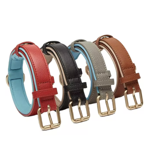 <span class=keywords><strong>Collar</strong></span> impermeable para mascotas a precio de fábrica, hebilla de aleación dorada, diseño de lujo para perros pequeños y grandes - Product Image 1