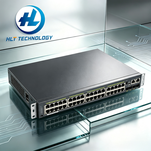 WS-C 2960S-48LPS-L 48 Port Gigabit PoE Switch 370W PoE+ Managed Enterprise Ethernet Switch 4 SFP Uplink Stackable Network Switch