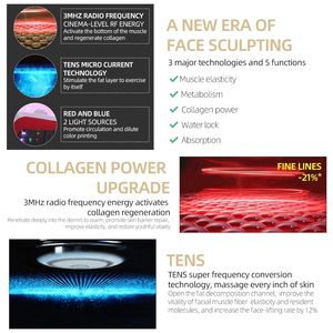 Cinturón Eléctrico de Microcorriente para Lifting Facial y Adelgazamiento, Masajeador Facial para Levantar y Dar Forma al Rostro - Product Image 4