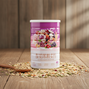 Maiqufeng Flocons d'avoine aux fruits, céréales et noix, fruits secs et noix cuits, 500g, pour boisson, <span class=keywords><strong>petit</strong></span>-déjeuner nutritif - Product Image 3
