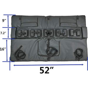 Porte-vélo souple Porte-kayak pour pick-up Lit Surf <span class=keywords><strong>Camion</strong></span> Tapis de <span class=keywords><strong>hayon</strong></span> pour un rangement pratique - Product Image 2