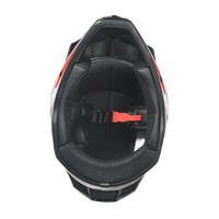 Casque de moto de haute qualité DOT avec lunettes de protection et gants, doublure en coton, résistant aux chocs, casques de motocross en ABS