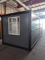 Vente en Chine de bureaux et espaces de vie mobiles de conception moderne Maison préfabriquée en conteneur en acier pliable pour hôtel