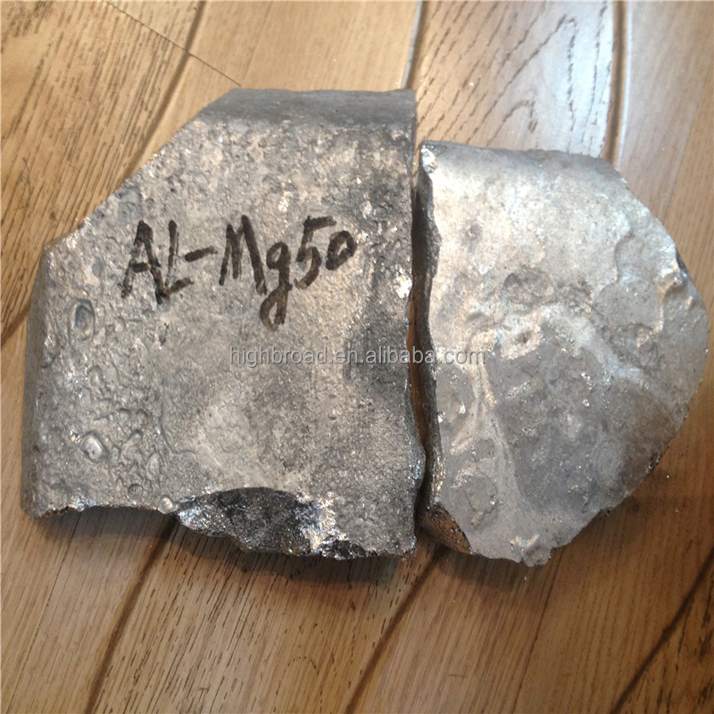 Aluminium Magnesium Master Alloy AlMg For Hardeners