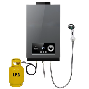 Calentador <span class=keywords><strong>de</strong></span> Agua a <span class=keywords><strong>Gas</strong></span> sin Tanque <span class=keywords><strong>de</strong></span> Cobre <span class=keywords><strong>de</strong></span> Ahorro Energético 12-16L, Calentador <span class=keywords><strong>de</strong></span> Agua Instantáneo a <span class=keywords><strong>Gas</strong></span> <span class=keywords><strong>Natural</strong></span>/GLP para Uso Doméstico en Baño y Cocina - Product Image 3